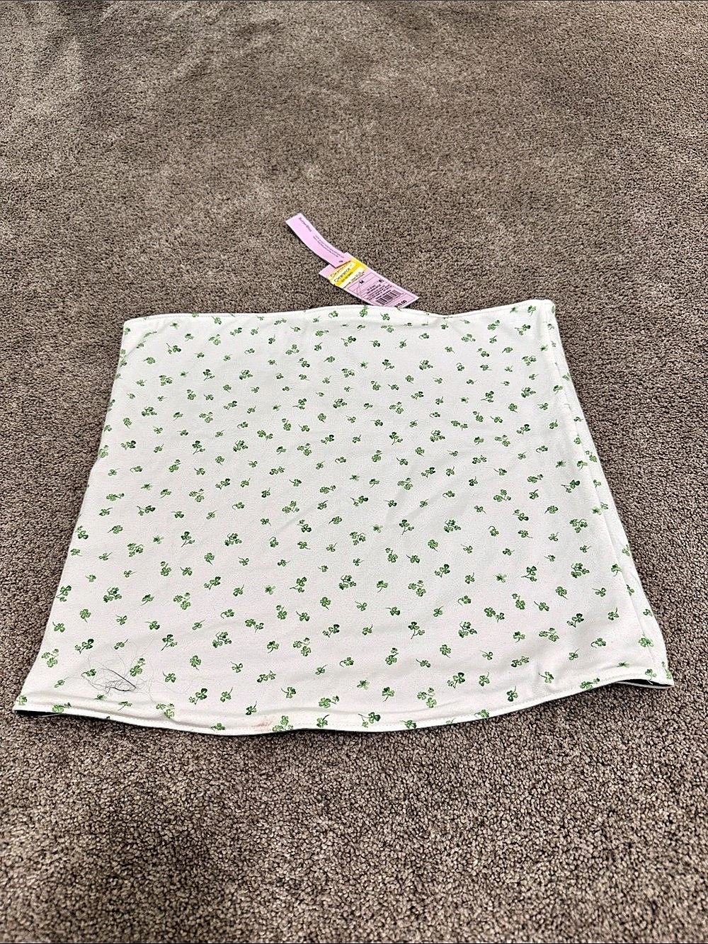 Wild Fable Floral Mini Skirt in White & Green